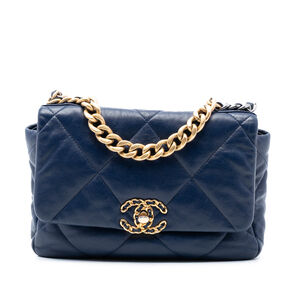 Pre-Loved Chanel Medium Lambskin 19 Flap